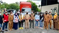 Lepas Relawan Menuju Sulbar, Wabup Badrun : Jaga Diri Disana