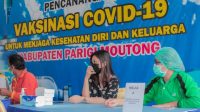 Dihadiri Forkopimda, Dinkes Parigi Moutong Gelar Simulasi Vaksinasi Covid-19