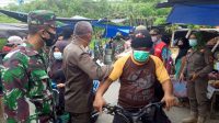 Pemda Parimo Sosialisasi Dan Tertibkan Penggunaan Masker Di Tinombo