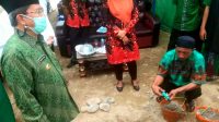 Wabup Parimo Hadiri Peletakan Batu Pertama Pembangunan Ponpes Imammul Arba’ah