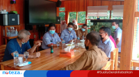Direktur Dan Wadir Poltek KP Bitung Silaturahmi Ke Bupati Parimo Di Lolaro Tinombo