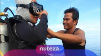 Sebanyak 13 Orang Ikut Pelatihan Diving di Pantai Lolaro Tinombo