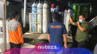 Rumah Sakit di Parigi Moutong Dapat Bantuan 80 Tabung Oksigen Dari Pemprov Sulteng