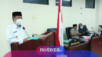 Dihadapan DPRD, Wabup Badrun Terangkan KUA PPAS APBD-P 2021