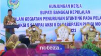 Rais Adam Harap Pemda Parigi Moutong Bantu Penanganan Stunting di Bangkep