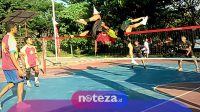 Meriahkan HSP, Pertandingan Sepak Takraw di Zona 1 Dimulai