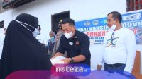 Pembukaan Porkab V 2021, KONI Parigi Moutong Buka Gerai Vaksinasi