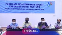 Bappelitbangda dan BPS Gelar Publikasi Data Komponen Inflasi Parigi Moutong