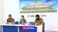 Pelatihan RUP, Operator Penginput Diminta Perhatikan Prinsip Dasar Pengadaan Barang dan Jasa