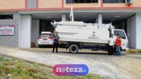 PMI Morut Terima Bantuan Mobil Tangki Air Bersih Dari Pemprov Sulteng