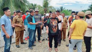 Kunker ke Taopa, Samsurizal Tinjau Lokasi Ibu Kota Calon DOB Kabupaten Moutong