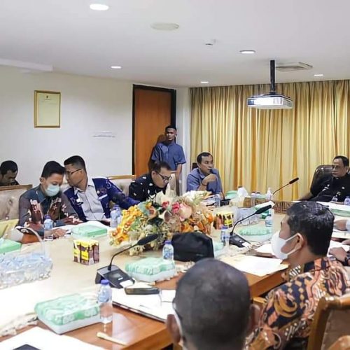 Wagub Mamun Amir Pimpin Rapat Perubahan Taraf NPAP dan HDAP