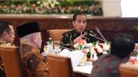 Di Hadapan Pimpinan Lembaga Negara, Jokowi Bahas Krisis Global