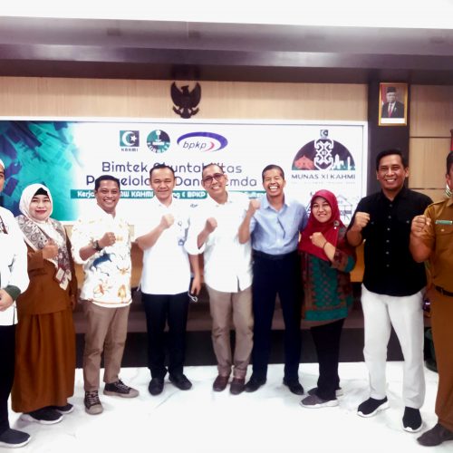 KAHMI Sulteng dan BPKP Gelar Bimtek Akuntabilitas Pengelolaan Dana Pemda