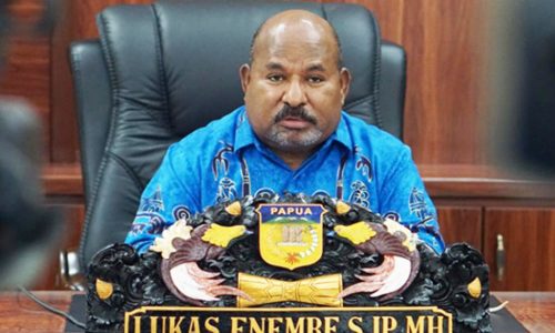 Gubernur Papua Lukas Enembe Jadi Tersangka Korupsi Ratusan Miliaran