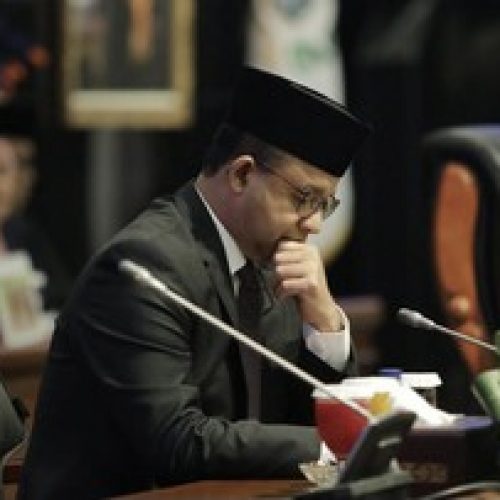 DPRD DKI Jakarta Umumkan Pemberhentian Anies Baswedan