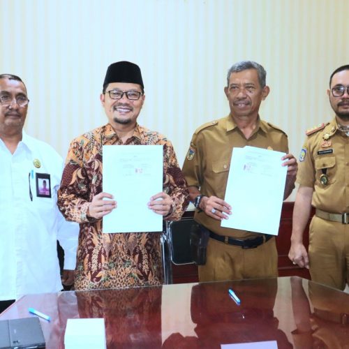 Dikbud Parigi Moutong Teken MoU PPG PAI dengan UIN KH Saifudin Purwokerto