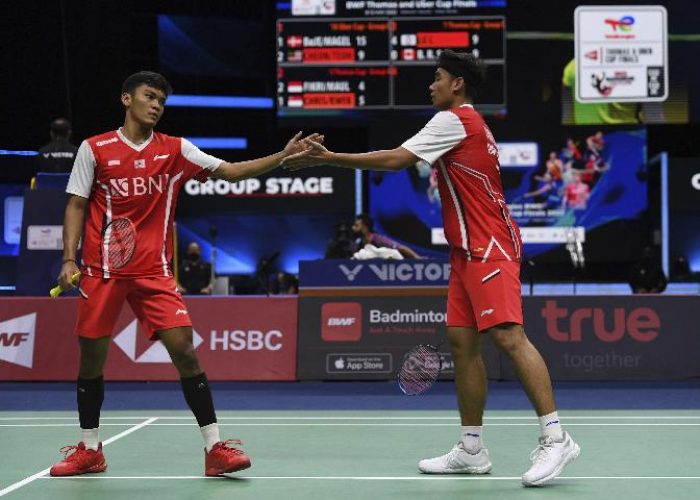 Ganda Putra Bulutangkis Bagas dan Fikri Gagal Lolos ke Semifinal French Open 2022 
