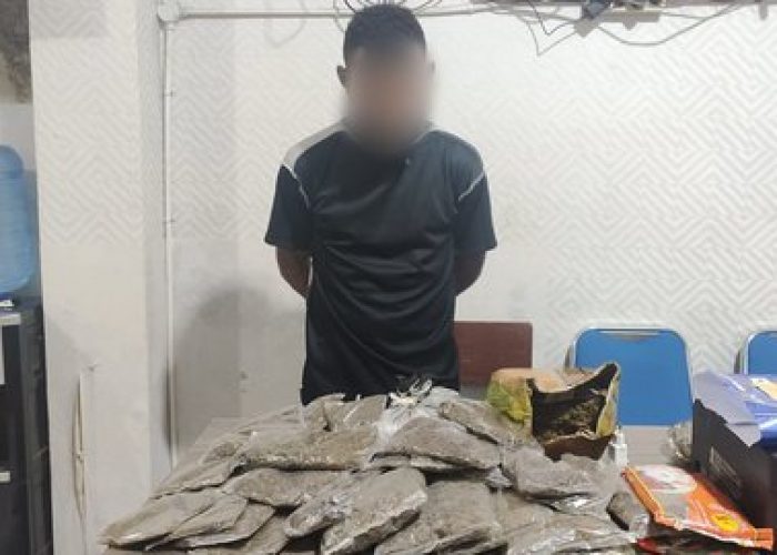 Polisi Berhasi Tangkap WNA Pemasok Ganja ke Indonesia