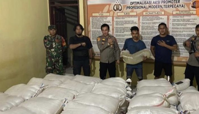 Polisi Berhasil Mengagalkan Penyelundupan 7 Ton Cap Tikus di Sulteng