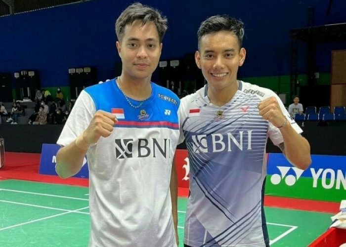 Pasangan Baru Ganda Putra Bulutangkis Pramudya/Rahmad Melesat Ke Final Malang Indonesia Masters