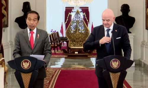 Jokowi Telah Umumkan Hasil Pertemuan dengan Presiden FIFA