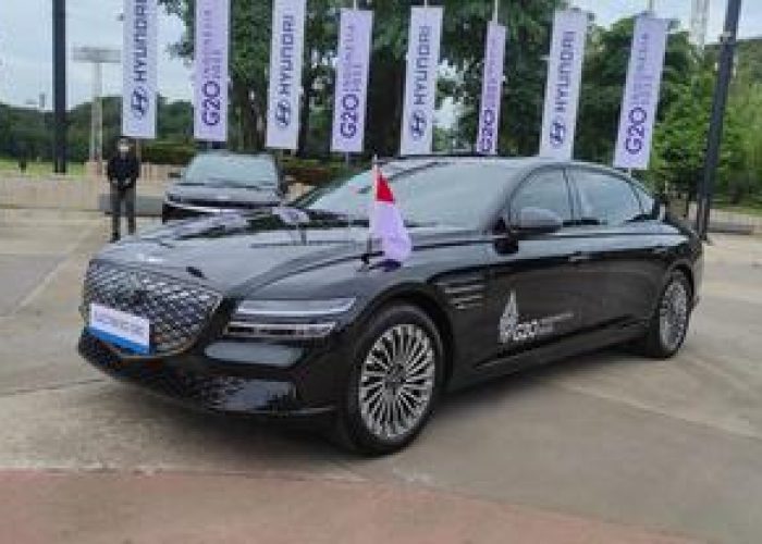 Hyundai Serahkan Mobil Listrik Genesis Electrified G80 dan Ioniq 5 ke Pemerintah untuk KTT G20 