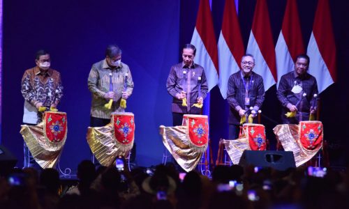 Buka Trade Expo Indonesia Presiden Berharap Surplus Neraca Perdagangan Meningkat 