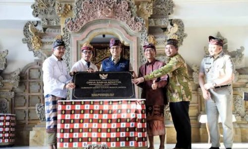 Anies Baswedan Resmikan Tempat Ibadah Umat Hindu di Jakarta