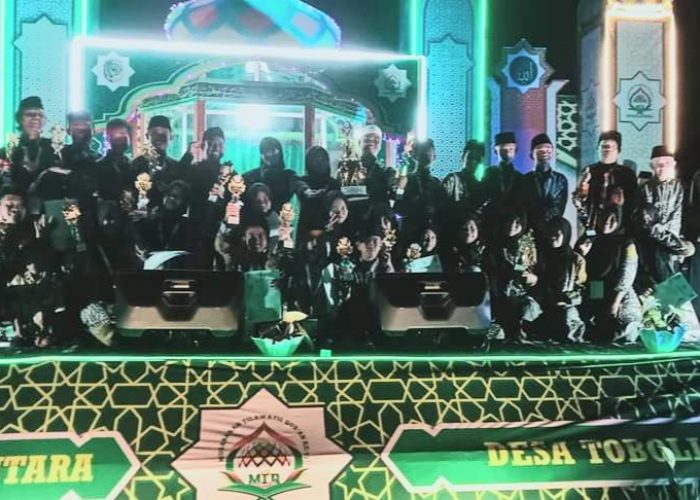 MTQ Tingkat Kecamatan Parigi Utara Ditutup, Desa Pangi Raih Juara Umum