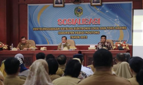 Hadiri Sosialisasi Penyelenggara e-Katalog, Begini Pesan Wabup Badrun