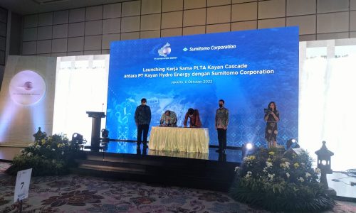 Sepakat, Sumitomo-PT KHE Kerja Sama Bangun PLTA Kayan Cascade