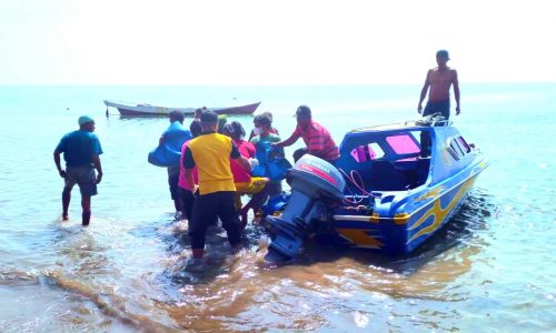 Polsek Bungku Utara Evakuasi 3 Jenazah Nelayan yang Hilang saat Melaut