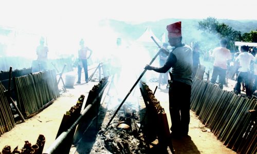 FDP 2022 : Pembakaran 7000 Nasi Bambu atau Inuyu Pecahkan Rekor MURI