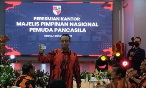 Punya KTA, Anies Baswedan Resmi Gabung Pemuda Pancasila