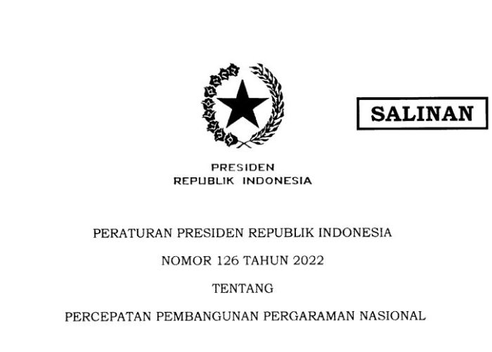 Pemerintah Menerbitkan Perpres Percepatan Pembangunan Pergaraman Nasional 