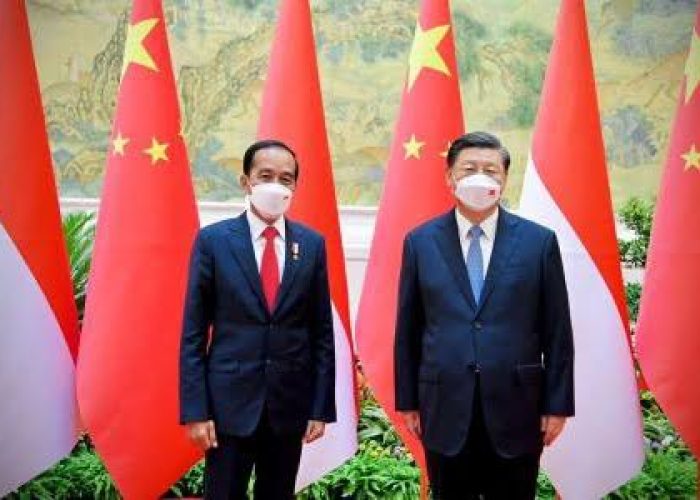 Presiden Xi Jinping dan Jokowi Saksikan Uji Coba Dinamis Kereta Cepat Jakarta Bandung 
