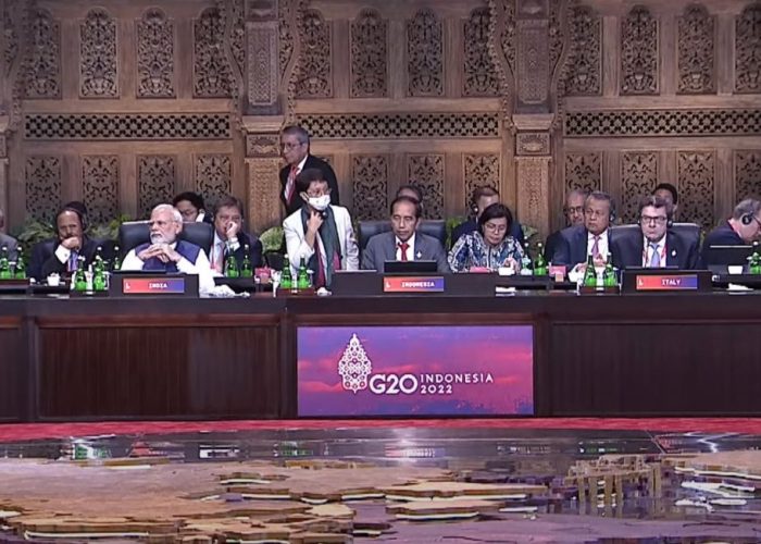 Pimpin Sesi III KTT G20, Presiden Jokowi Serukan Penghentian Perang 