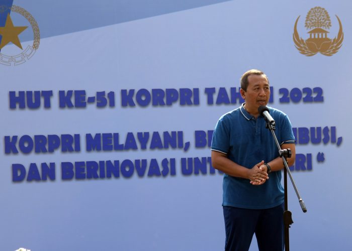 HUT KORPRI,Lembaga Kepresidenan Gelar Kegiatan Sosial hingga Turnamen Olahraga