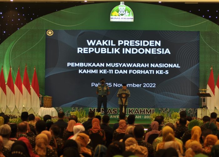 Wapres: KAHMI Telah Memberikan Andil Membangun Bangsa