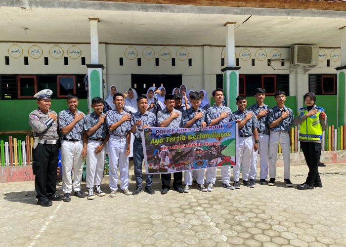 Police Go To School, Satlantas Polres Tolitoli Ajak Pelajar Tertib Berlalulintas