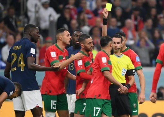 Maroko Kirim Protes Resmi ke FIFA soal Kinerja Wasit