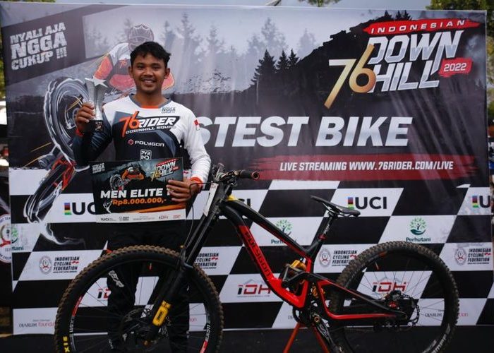 Indonesia Downhill 2022, Atlet Sepeda Nasional Mantapkan Posisi di 100 Besar Dunia