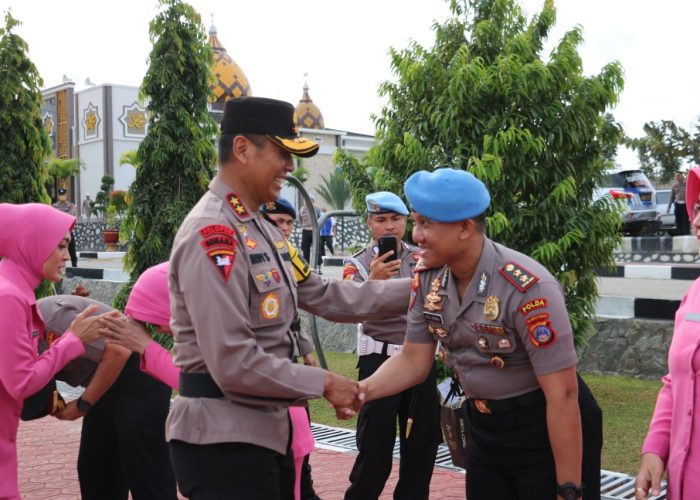 Ratusan Personil Polda Sulteng Awal tahun 2023 Mendapatkan Kenaikan Pangkat