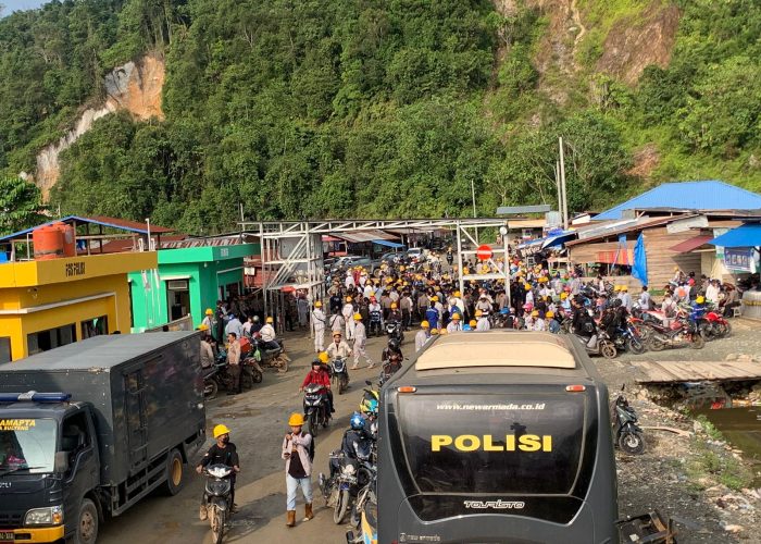 Polda Sulteng, PT. GNI Kondusif Hari Ini Perusahaan Memulai Operasional