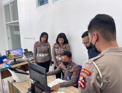 Ditlantas Polda Sulteng Terapkan Arsip Digital Dokumen Kendaraan
