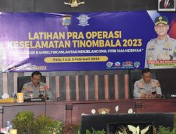 Polda Sulteng Matangkan Operasi Keselamatan Tinombala dengan Gelar Latpraops