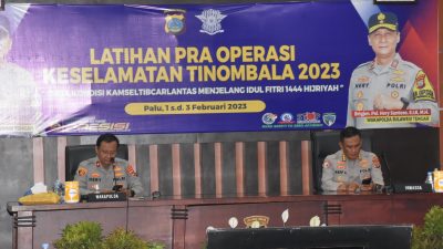 Polda Sulteng Matangkan Operasi Keselamatan Tinombala dengan Gelar Latpraops