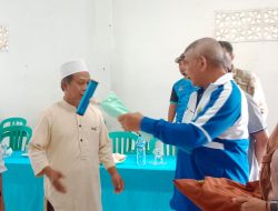 Bupati Parimo Memberikan Bantuan Alat Gateball di Ponpes Tahfidz Al-Qur’an