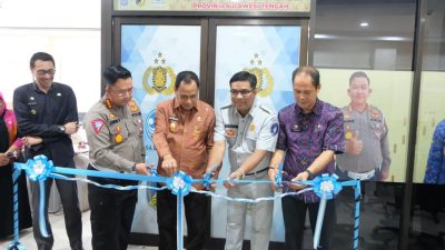 Ruang Sekretariat Tim Pembina SAMSAT Diresmikan, Berikut Penjelasan Dirlantas Polda Sulteng